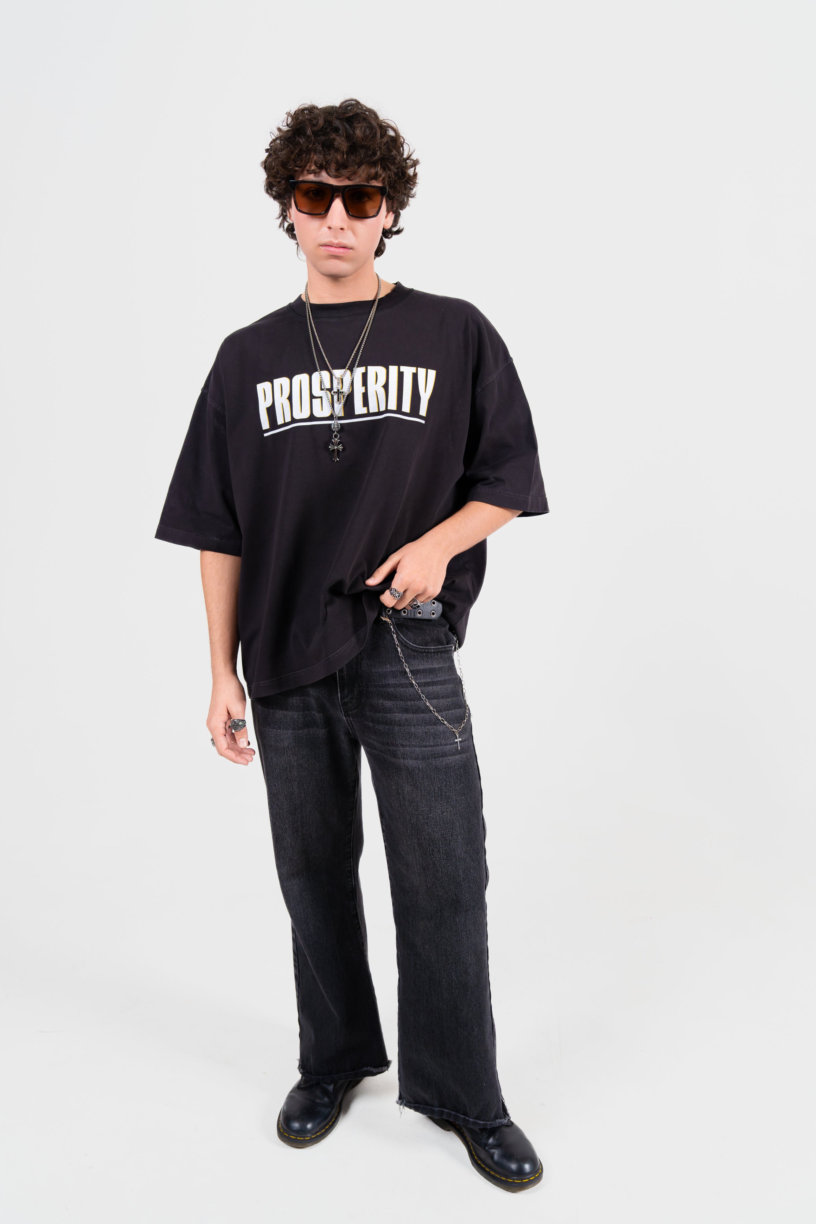 Prosperity Premium Oversized Sleeves Tee
