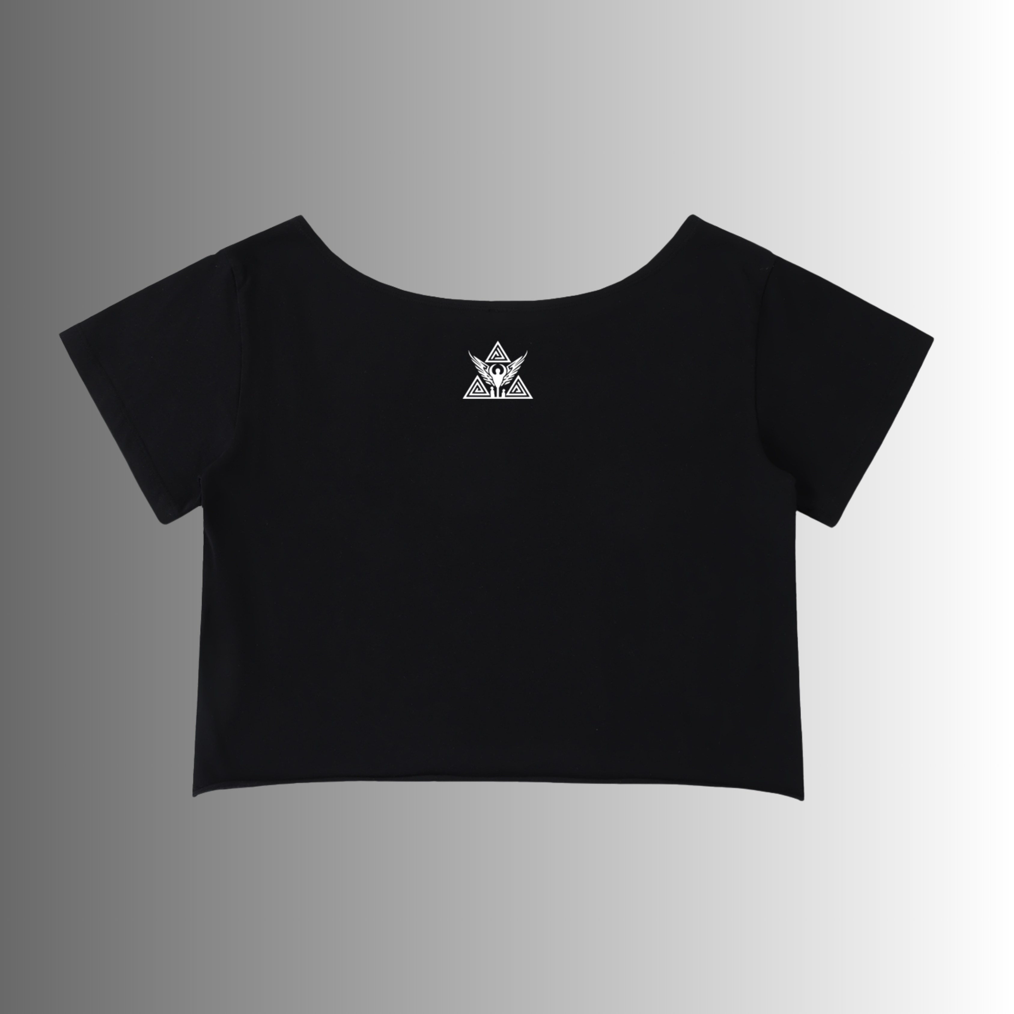 BNoir Aesthetic Women's Off Shoulder Crop Tee