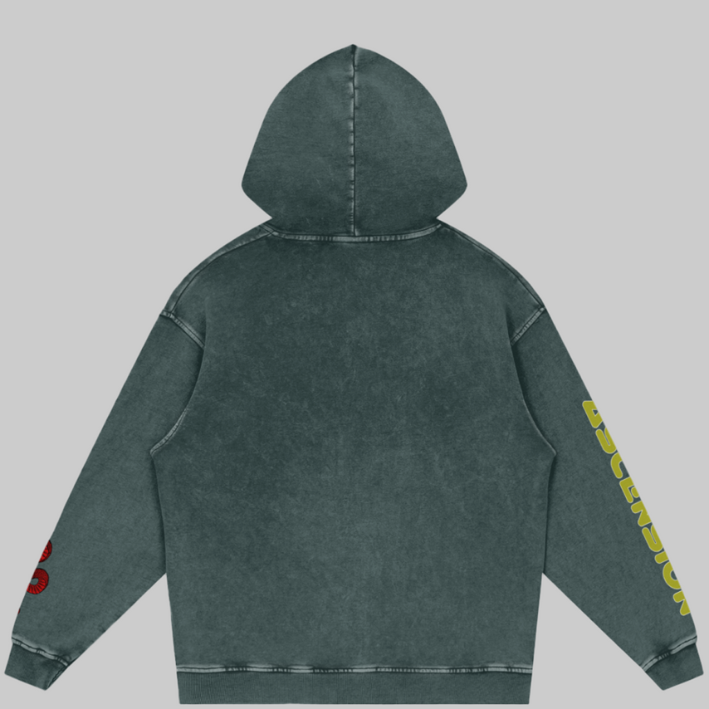 Ascension Snow Washed Cotton Hoodie