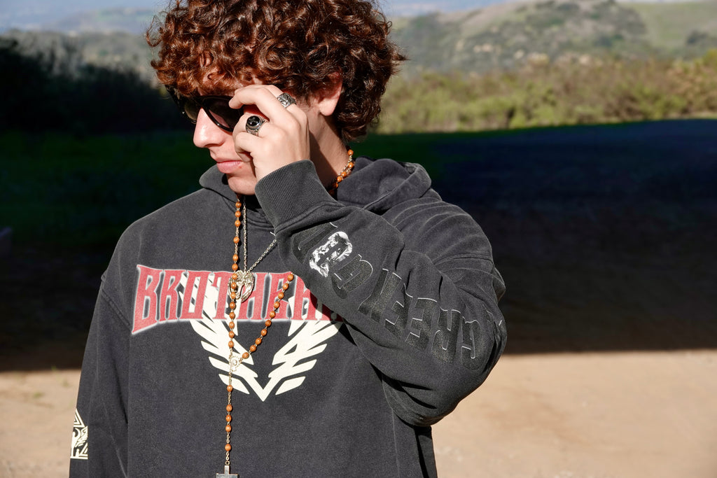 The Greek God Snow Washed Hoodie