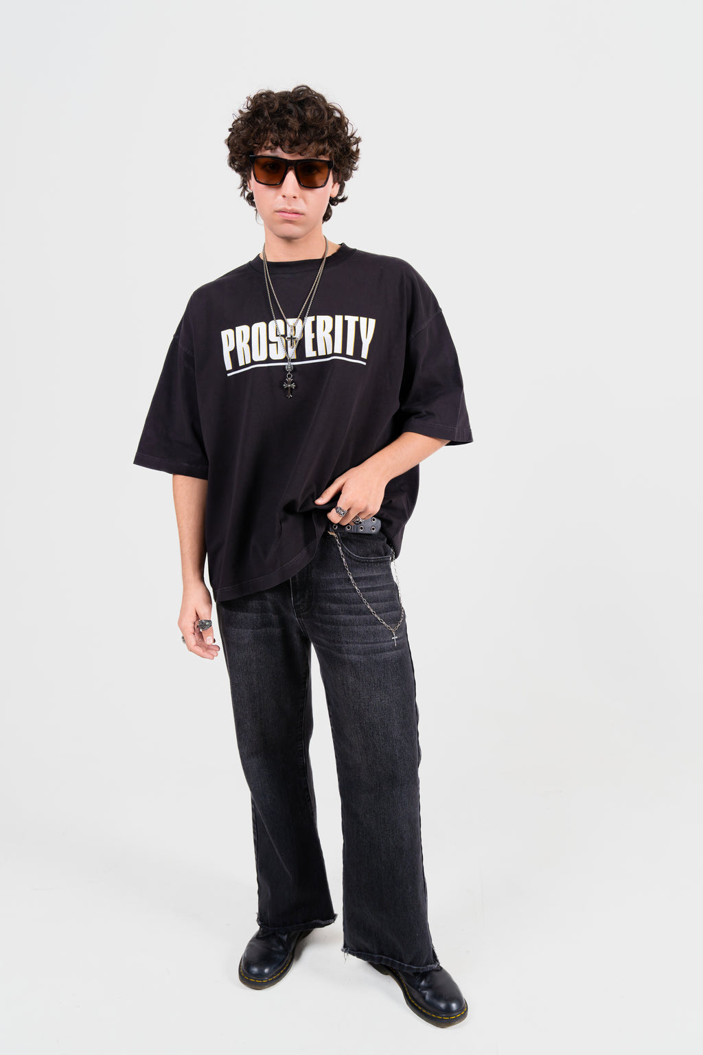 Prosperity Premium Oversized Sleeves Tee
