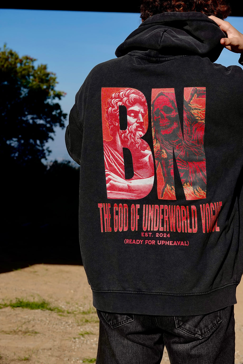 The Greek God Snow Washed Hoodie