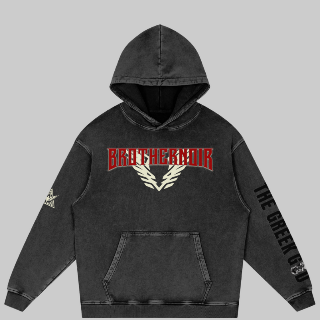 The Greek God Snow Washed Hoodie