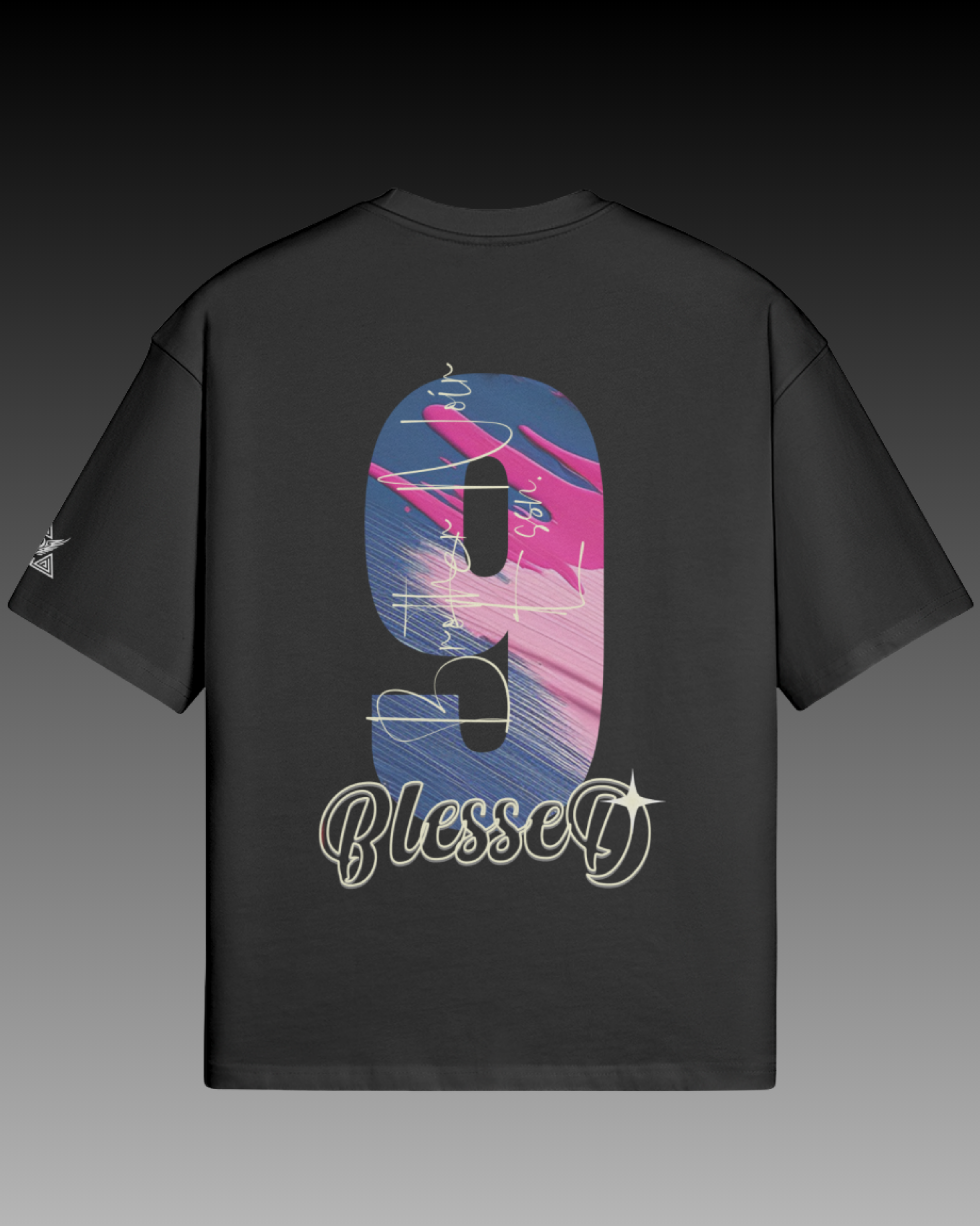 Brother Noir's Signature Oversized Sleeves Tshirt