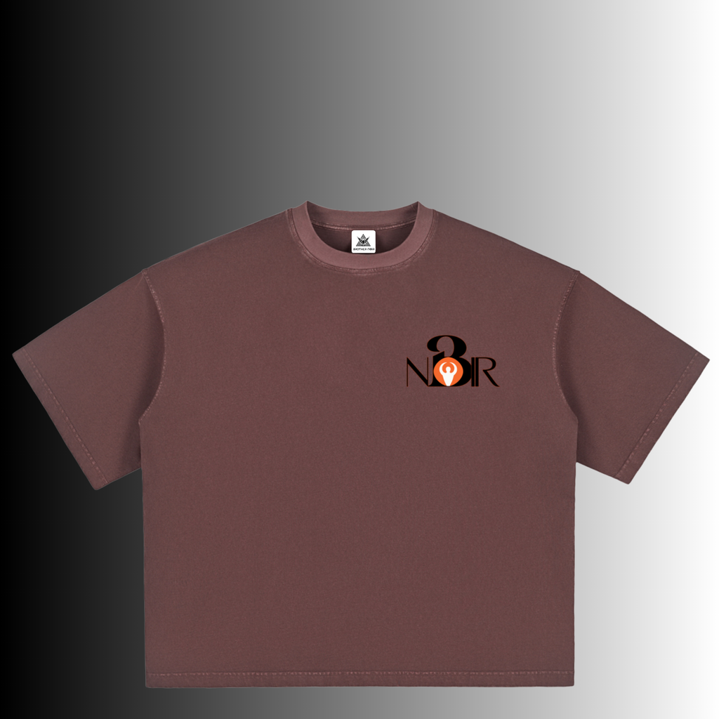 Bnoir's Off Track Premium Oversized Sleeves Tee