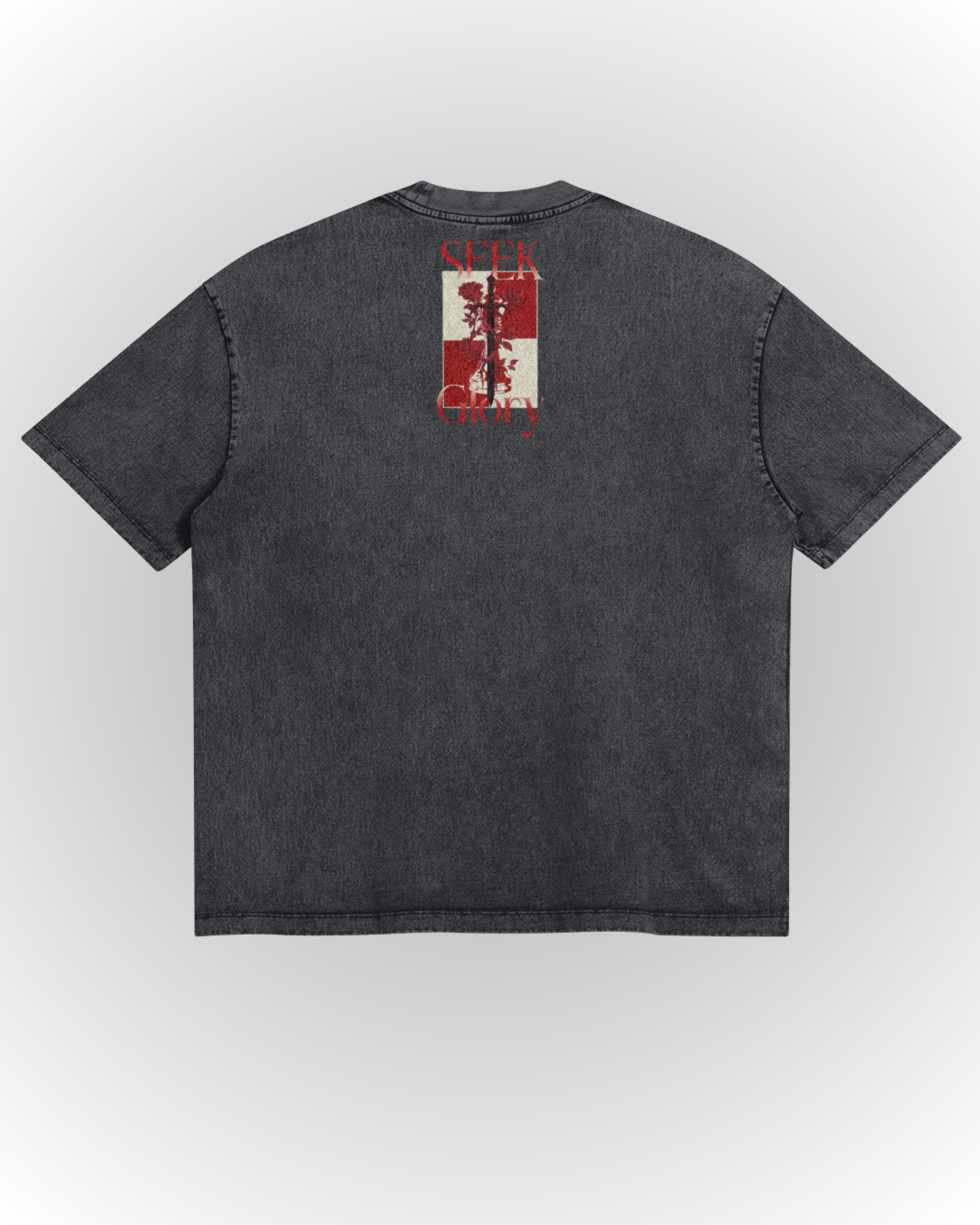 Seek N Glory Snow Wash Oversized Tshirt