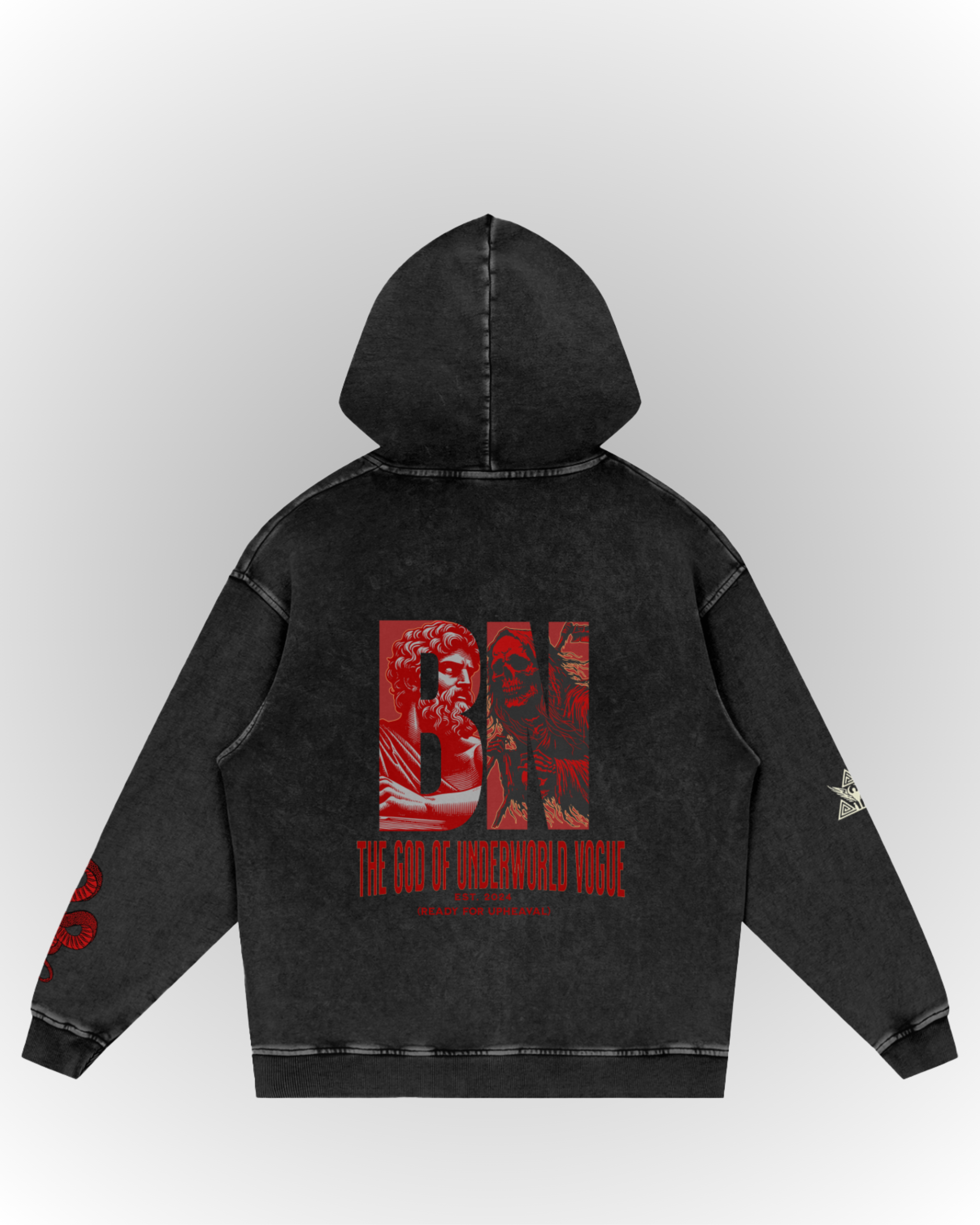 God Of Underworld Vogue Washed Hoodie